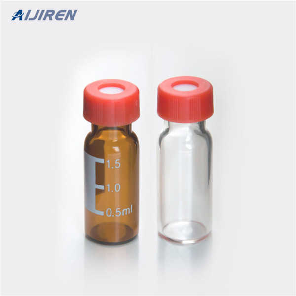 HPLC clear 2ml vial with pp cap for wholesales waters